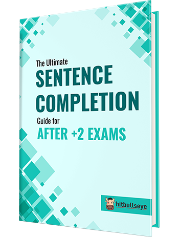 The Ultimate Sentence Completion Guide for After +2 Exams